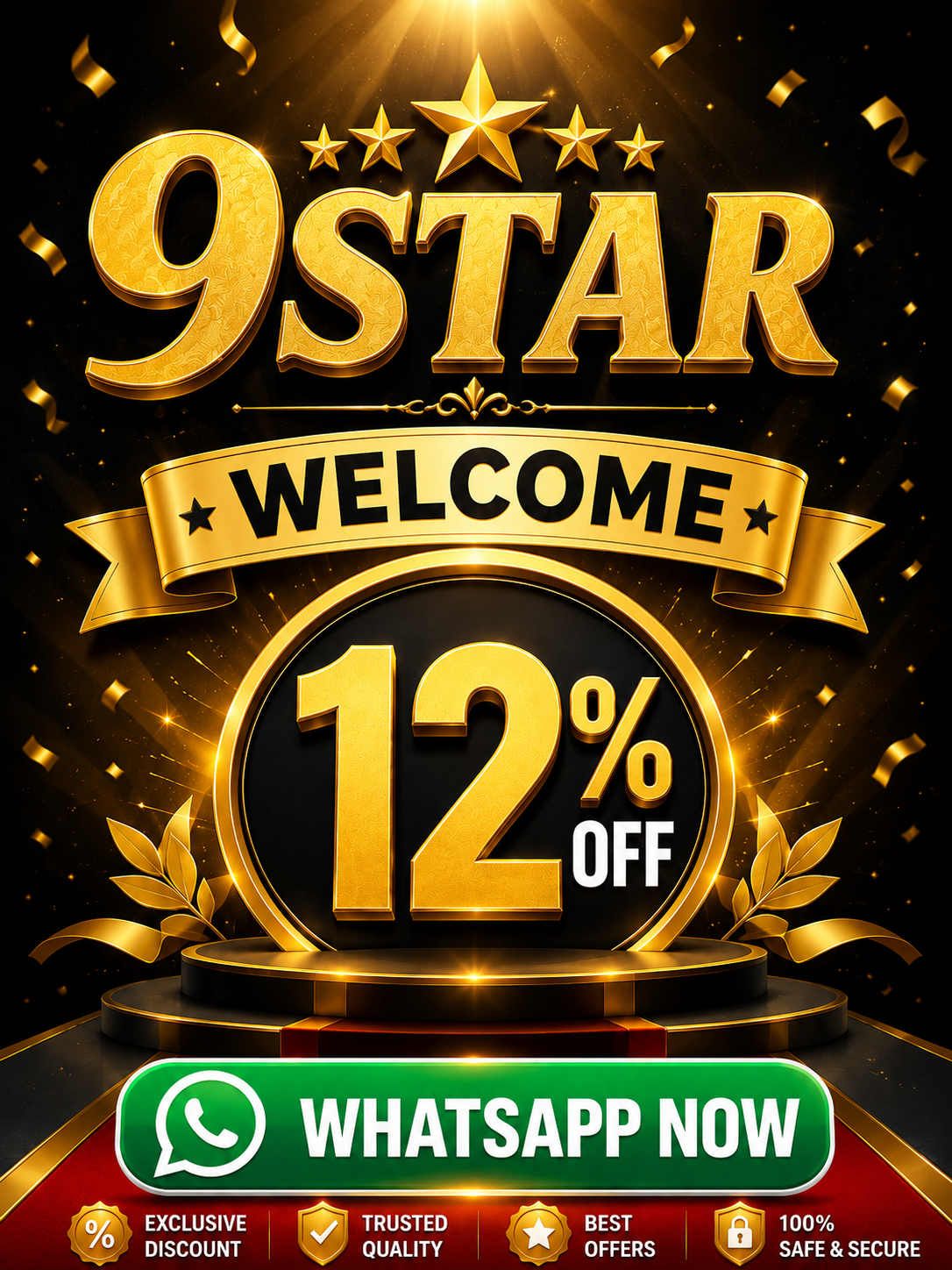 9STAR Welcome Offer